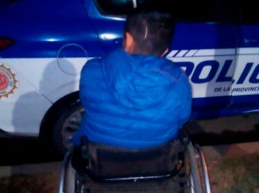 Otra vez detienen al ladrón en silla de ruedas de Córdoba | Córdoba