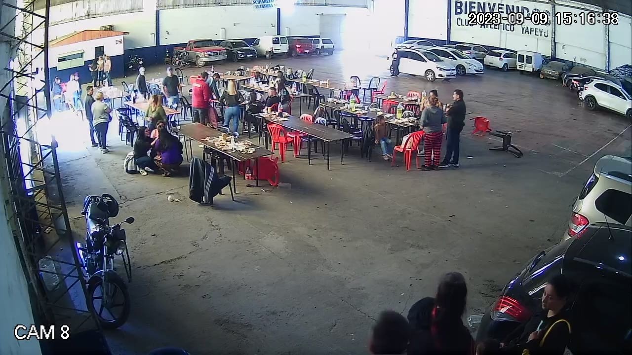 Video: así fue el ataque a la mujer en el acto sindical del Club Yapeyú en Córdoba | Córdoba