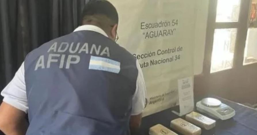 La Aduana evitó el contrabando de cocaína valuada en más de 25 millones de pesos | Actualidad