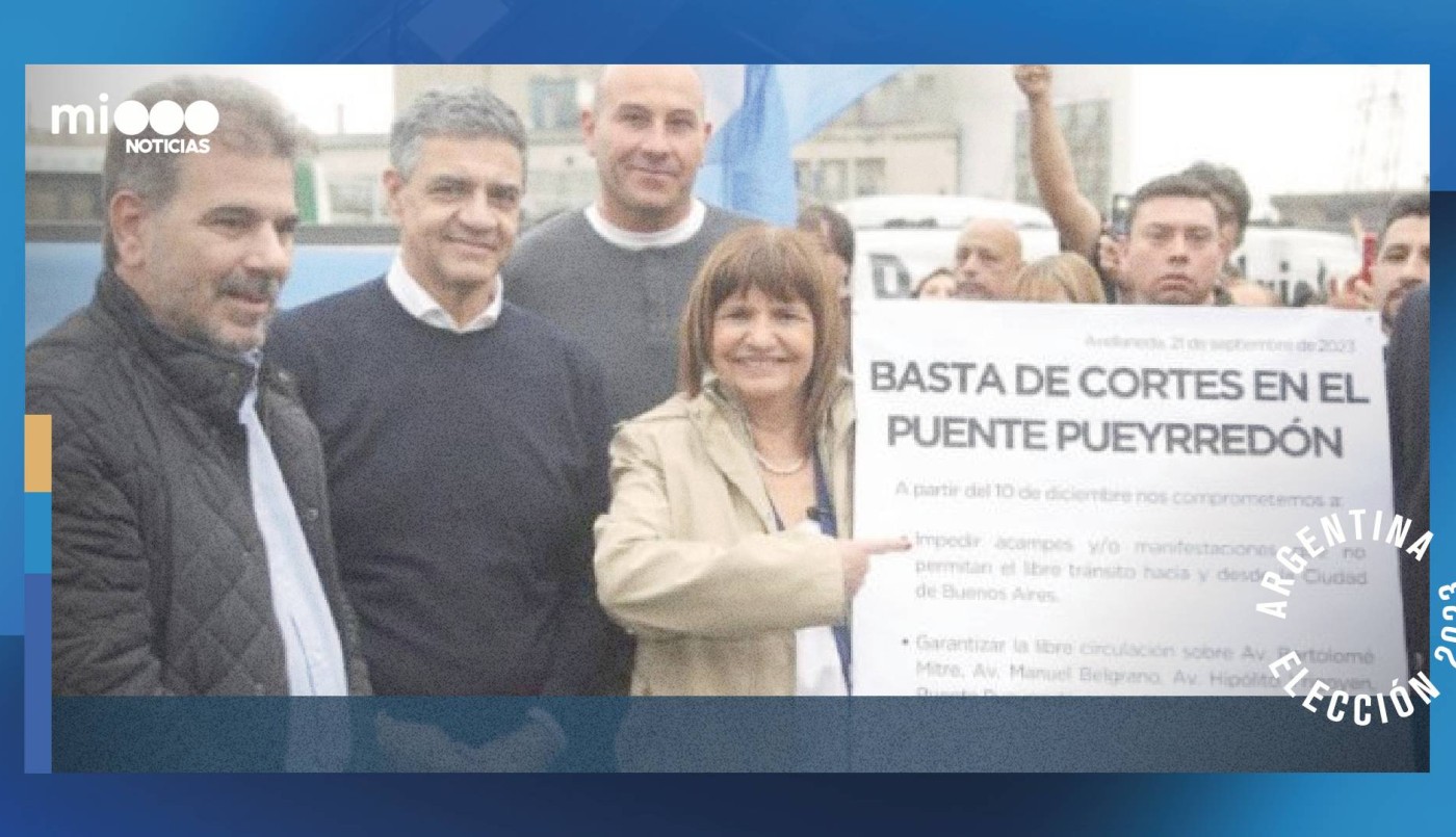 Bullrich y Jorge Macri advirtieron que iniciarán demandas penales a quienes hagan piquetes con niños | Elecciones 2023