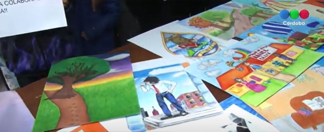 Los niños cordobeses que ilustran un libro de cuentos español y sueñan con viajar a Barcelona | Córdoba