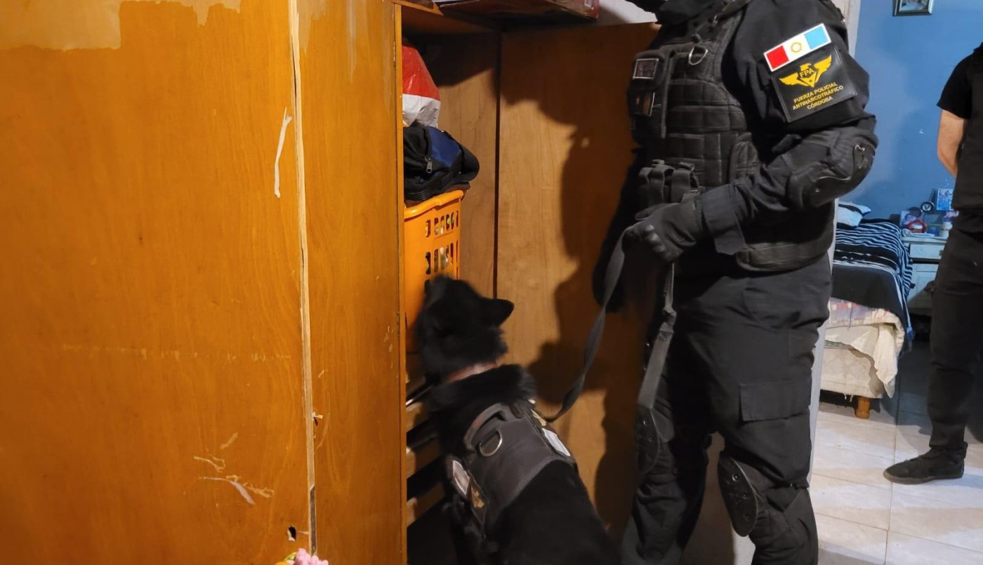 Incautaron cocaína y marihuana tras un operativo en el norte de la ciudad | Córdoba