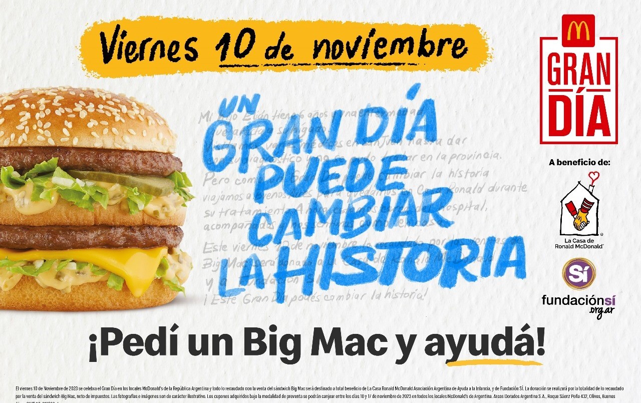 Llegó el Gran Día: McDonald’s te  invita a ayudar | Contenido Patrocinado