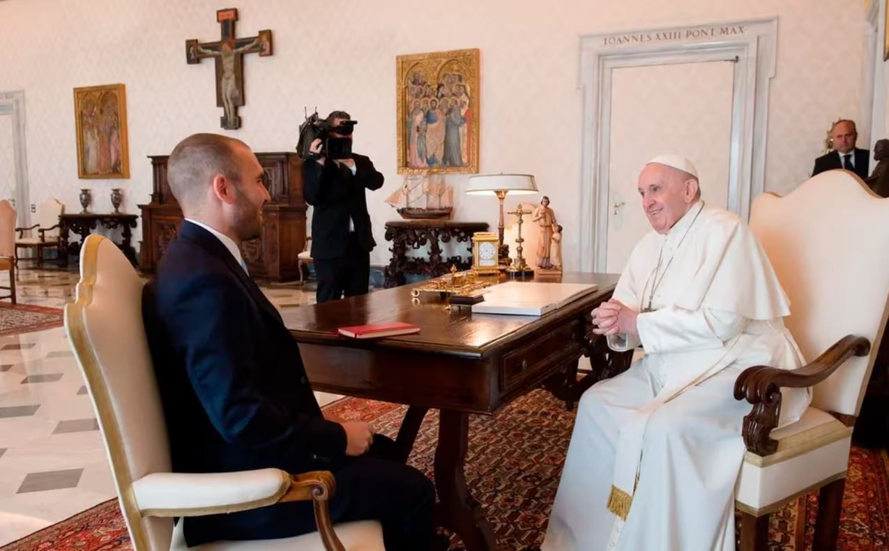 El Papa recibió a Martín Guzmán en el Vaticano | Política y economía