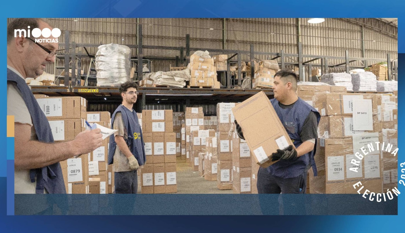 Balotaje 2023: inicia el dispositivo logístico del correo argentino para el desarrollo electoral | Elecciones 2023