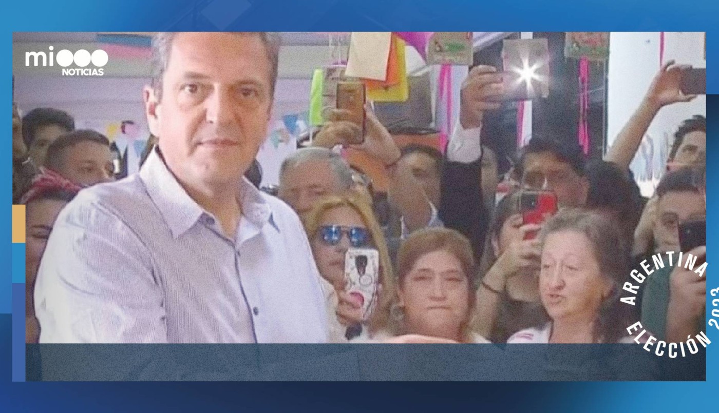 “Es un momento bisagra para nuestro país”, afirmó Massa al emitir su voto | Elecciones 2023