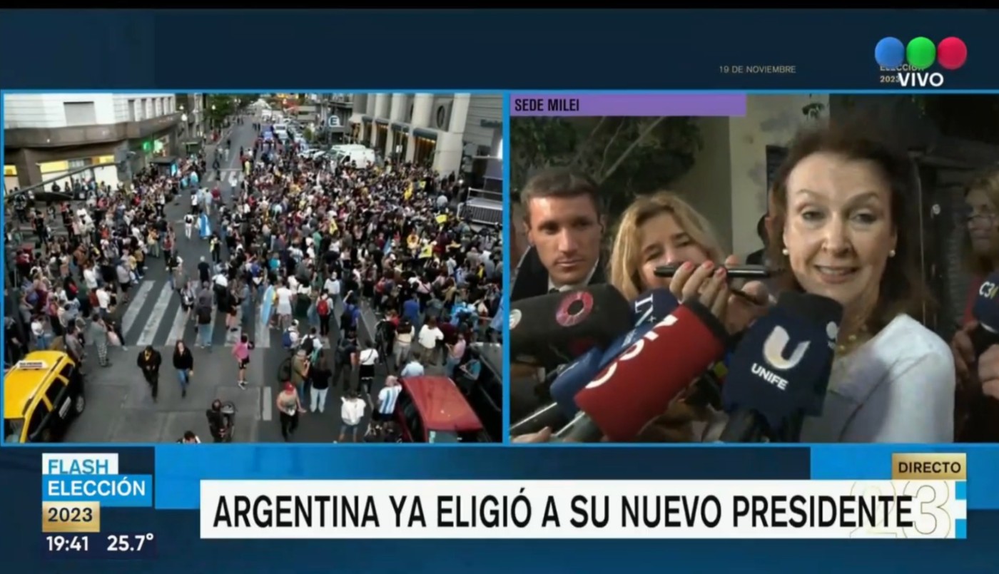 Diana Mondino: “Hasta ahora los resultados son muy positivos” | Elecciones 2023