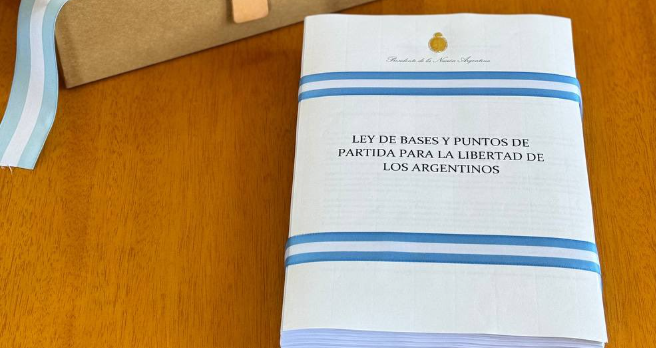 Ley ómnibus: los punto principales del proyecto que Milei envió al Congreso | Política y economía
