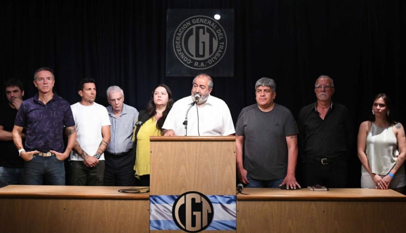 CGT: entre el primer paro nacional y la expectativa de diálogo en temas estratégicos | Política y economía