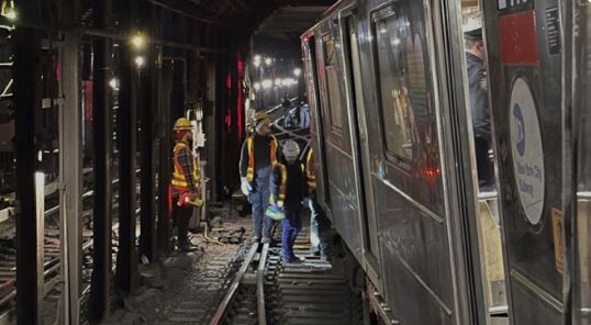 Un choque en el subte de Nueva York deja al menos 24 heridos | Internacionales