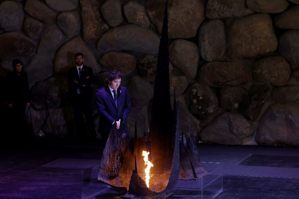 Milei en el Museo del Holocausto: "El nazismo moderno está disfrazado del grupo terrorista Hamas" | Política y economía