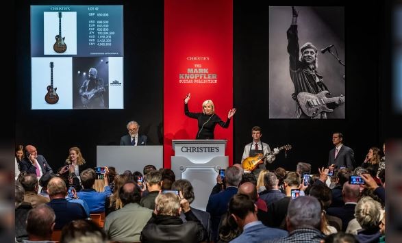 La subasta de guitarras de Mark Knopfler superó los 11 millones de dólares | Espectáculos