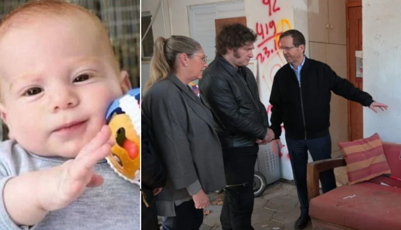 En su gira por Israel, Milei visitó la casa del bebé argentino secuestrado por Hamás | Política y economía