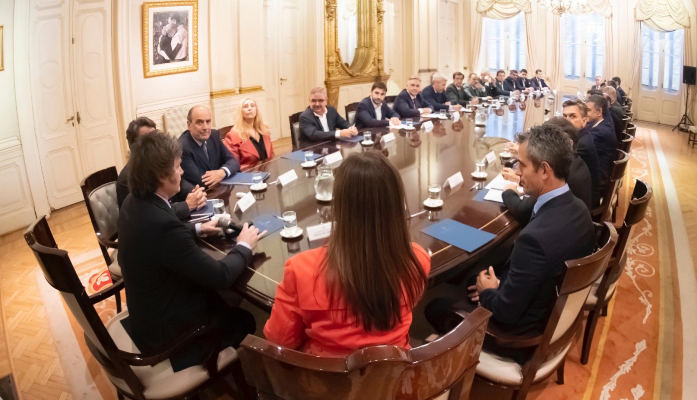 Reunión entre Gobierno y gobernadores sin Milei | Política y economía