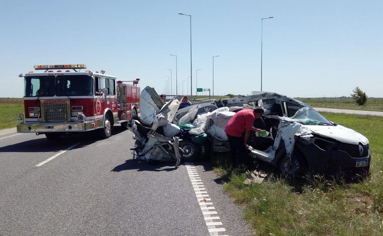 Un conductor salió ileso tras impactante choque en Oliva | Córdoba