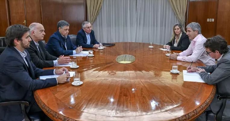 Caputo recibió a Jorge Macri: la coparticipación, el eje central de discusión | Política y economía