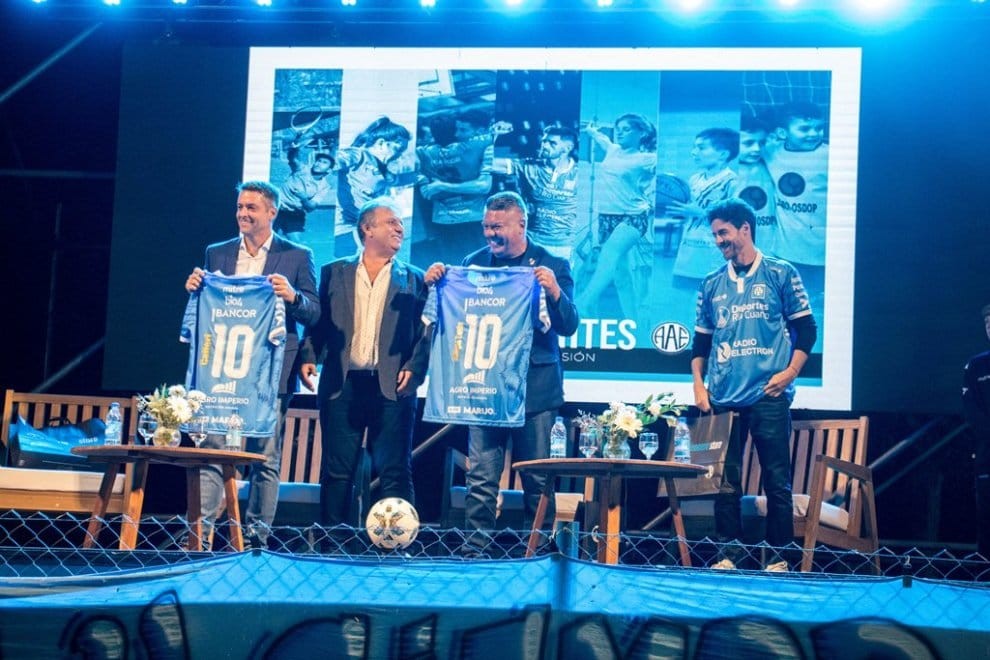 Río Cuarto: Estudiantes inauguró obras junto a Chiqui Tapia y Pablo Aimar | Deportes