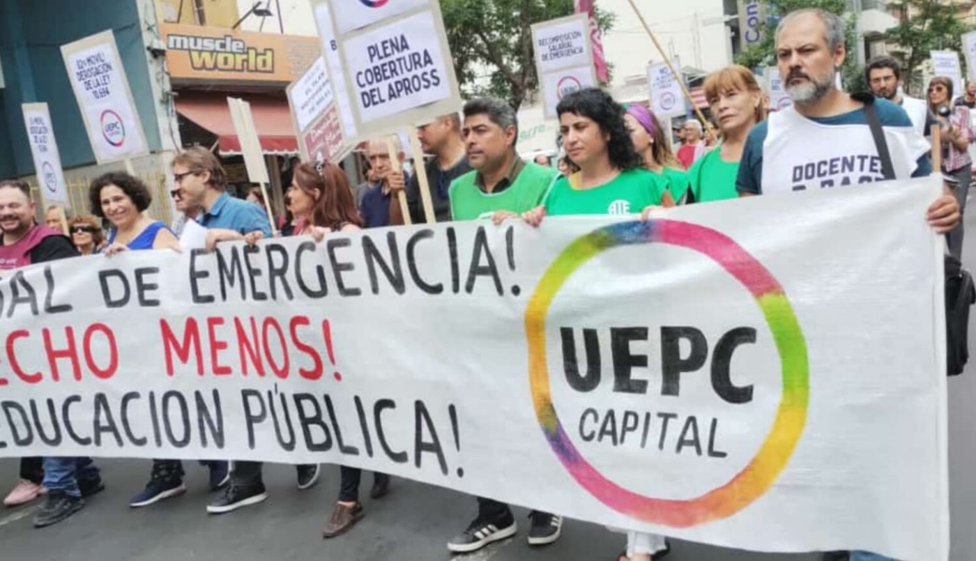 UEPC inició asambleas y jornadas de protesta contra el cierre de divisiones en Escuelas | Córdoba
