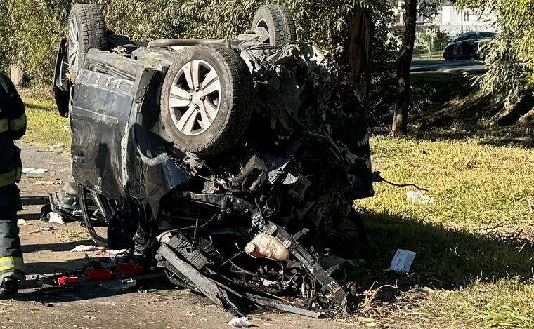 Impactante vuelco en la Autopista a Carlos Paz | Córdoba