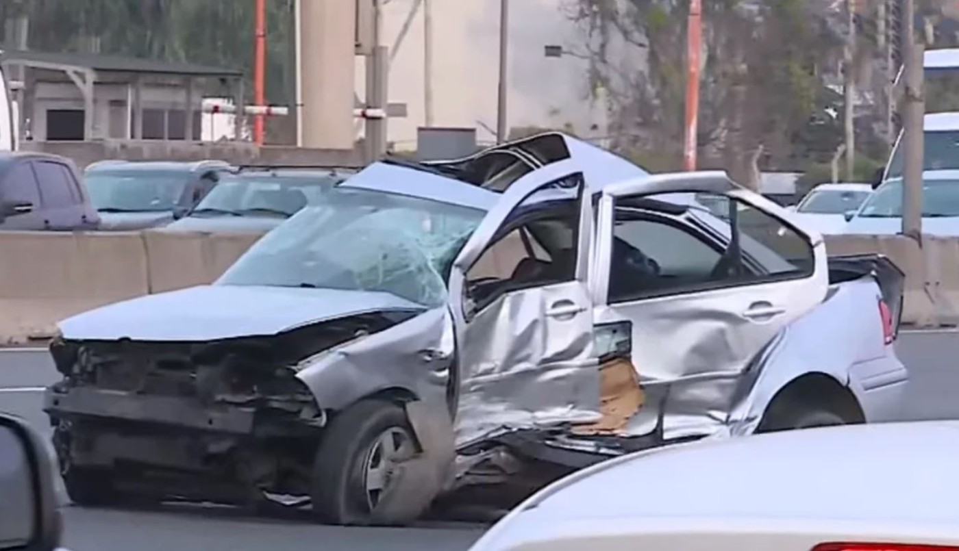Accidente fatal en Panamericana y caos de tránsito: chocó, salió despedido del auto y murió | Actualidad