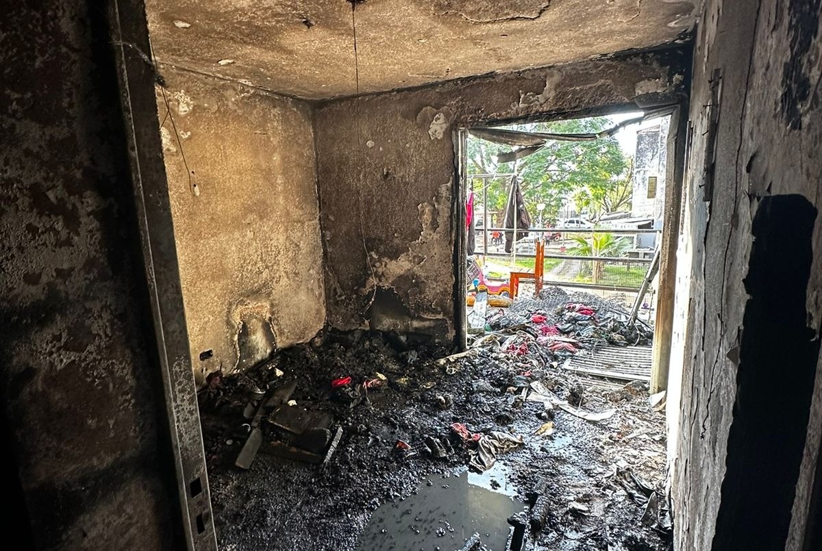 Una niña de 5 años fue rescatada de un incendio en Villa María | Córdoba