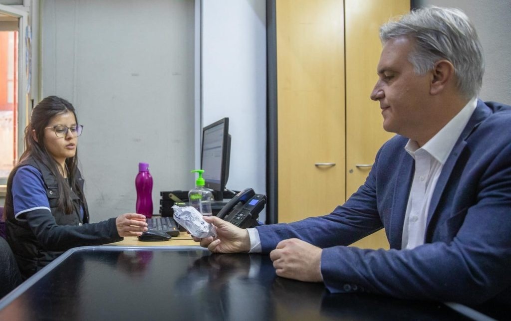 Martín Llaryora se realizó el narcotest | Córdoba