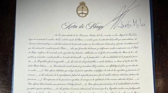 Diferentes grupos empresarios expresaron su apoyo al Pacto de Mayo | Política y economía