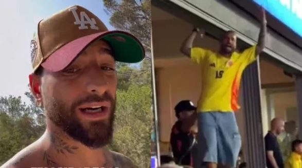 Maluma se defendió de las críticas que recibió tras el cruce con hinchas argentinos: "Eso es mierda" | Espectáculos