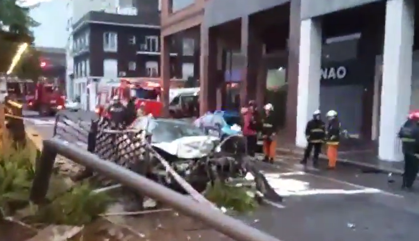 San Telmo: un auto iba en contramano y atropelló a varias personas | Actualidad