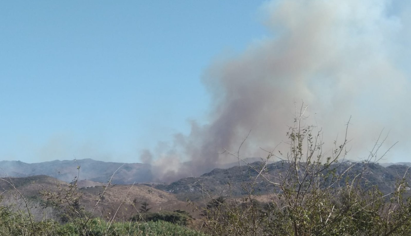 La Calera: se desató un incendio forestal y preocupan las condiciones climáticas | Córdoba