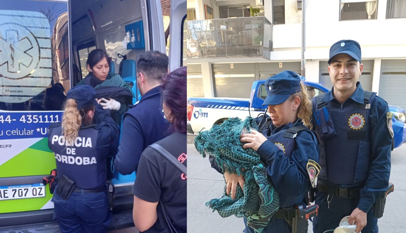 Nueva Córdoba: efectivos policiales asistieron a una mujer en trabajo parto | Córdoba