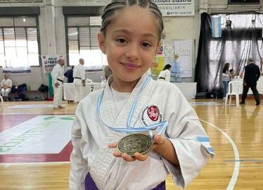 Josefina Guerra Alvira, la karateca de 8 años, que competirá en el Mundial de Karate en Londres | Deportes