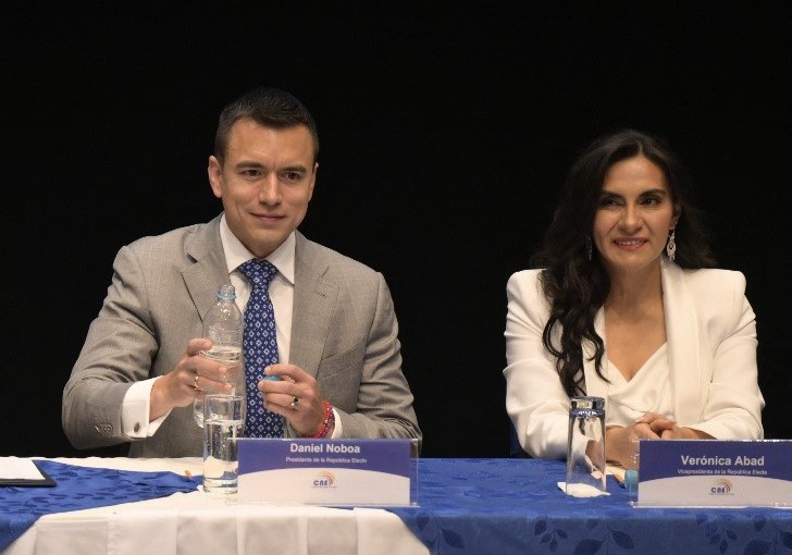 Ecuador: la vicepresidenta denunció a Noboa por violencia política de género | Internacionales