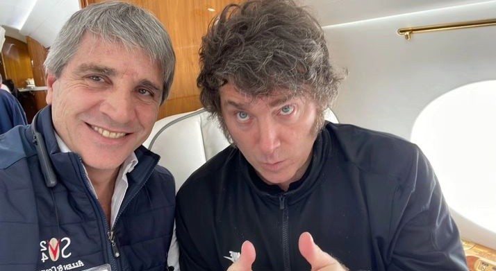 Milei festejó el último dato de inflación con elogio a Caputo: "Vamos Toto, carajo" | Política y economía