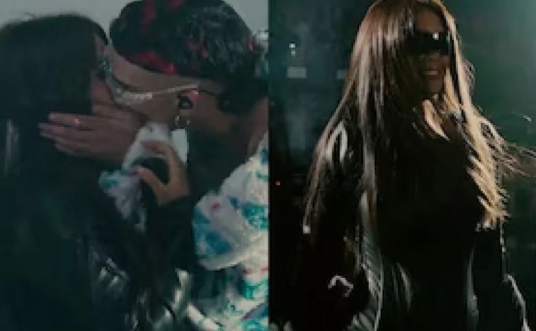 Wanda Nara, al ritmo de "Bad Bitch" y a los besos con Ca7riel y Paco Amoroso | Espectáculos
