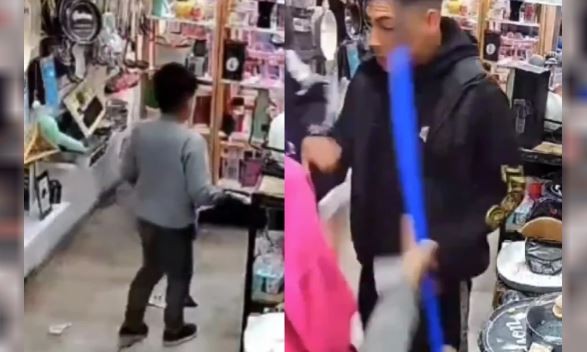 Video: entraron a robar a un comercio y el nene los atacó con una escoba | VIDEOS TFN CORDOBA