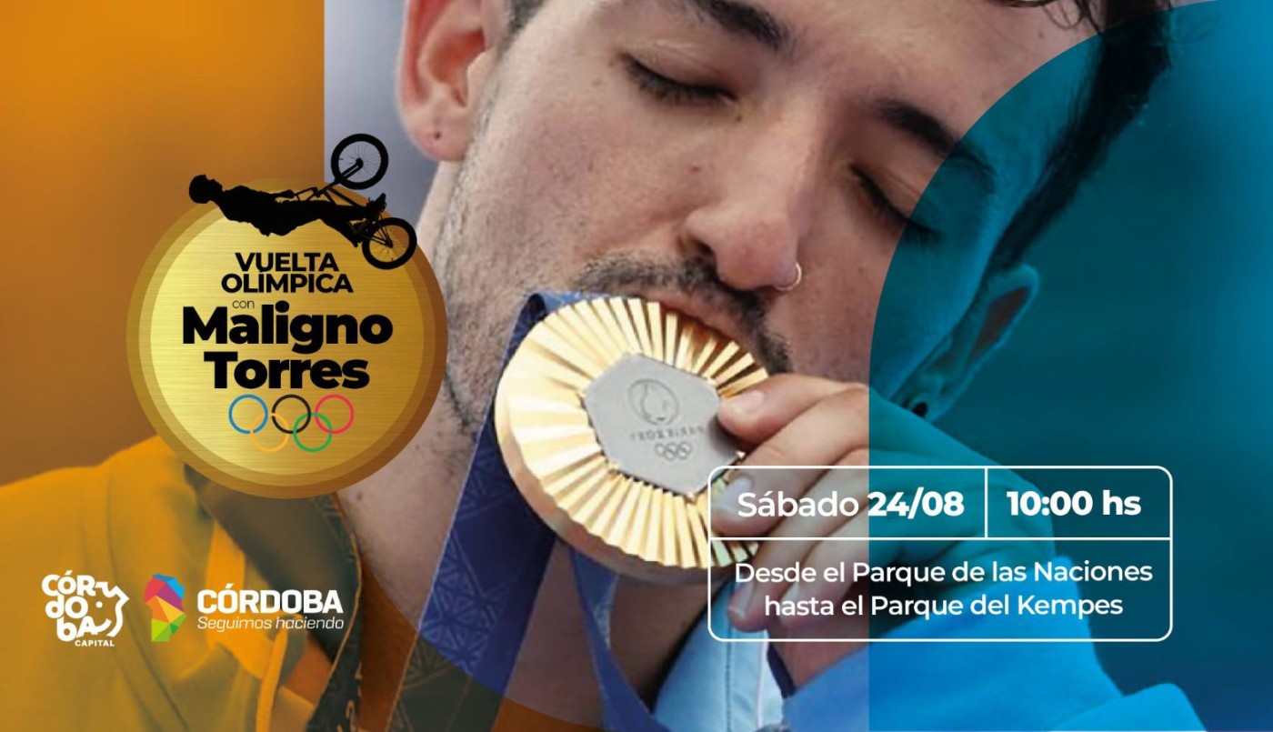Vuelta Olímpica en Córdoba: “Maligno” Torres compartirá una bicicleteada con los vecinos | Córdoba