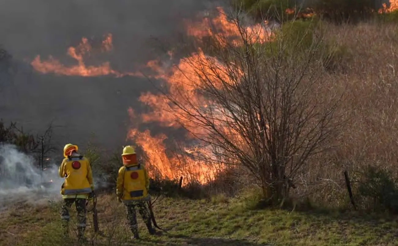 Video: bomberos sofocaron el incendio entre Malagueño y La Calera | Córdoba