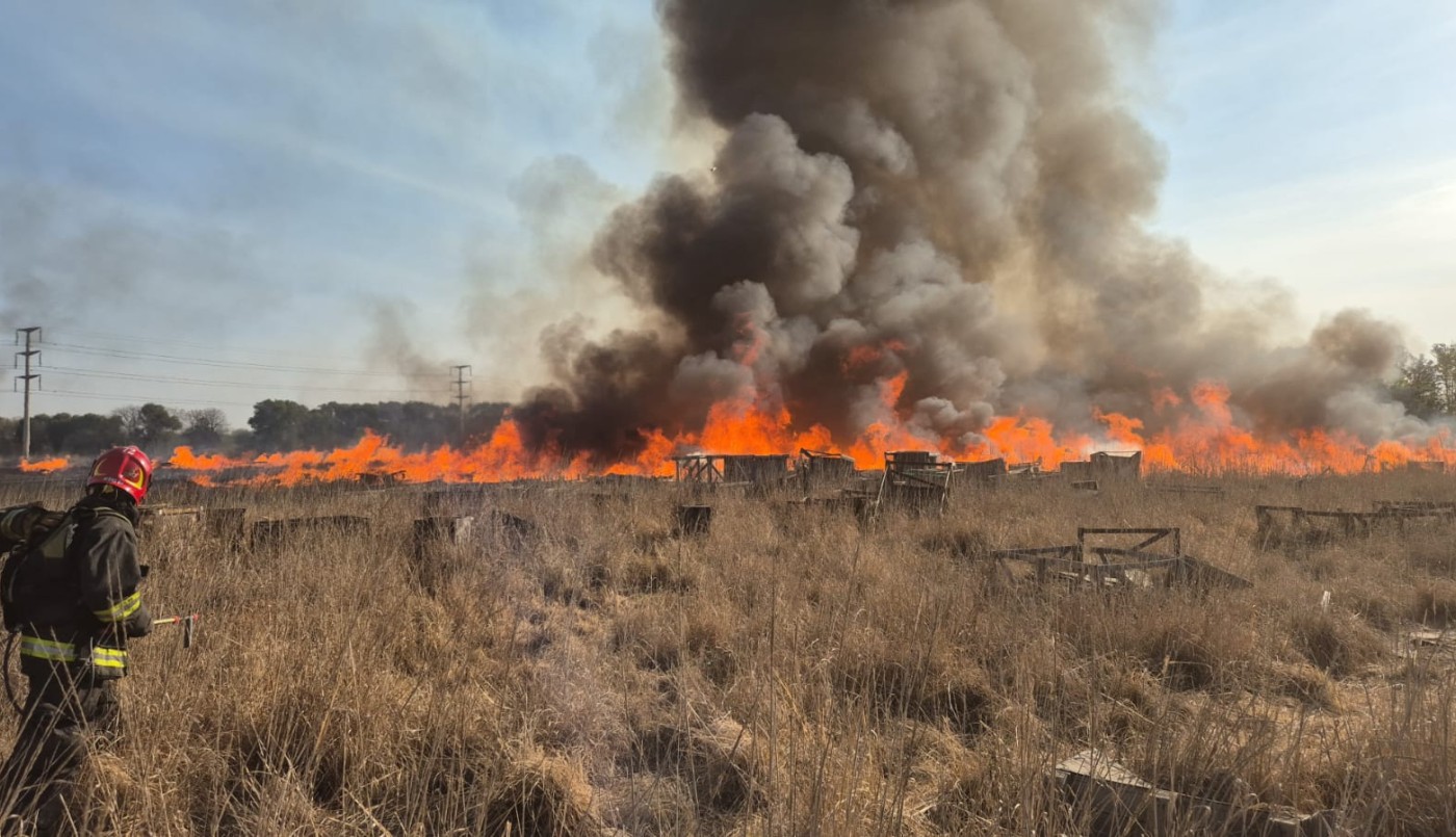 Otra vez fuego: hay 3 focos activos | Córdoba