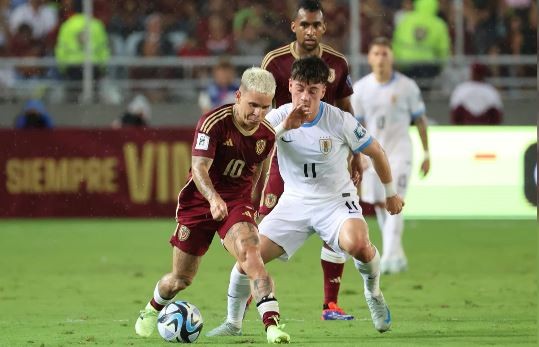 Uruguay le sacó un empate a una Venezuela que lo dominó por las Eliminatorias Sudamericanas | Deportes