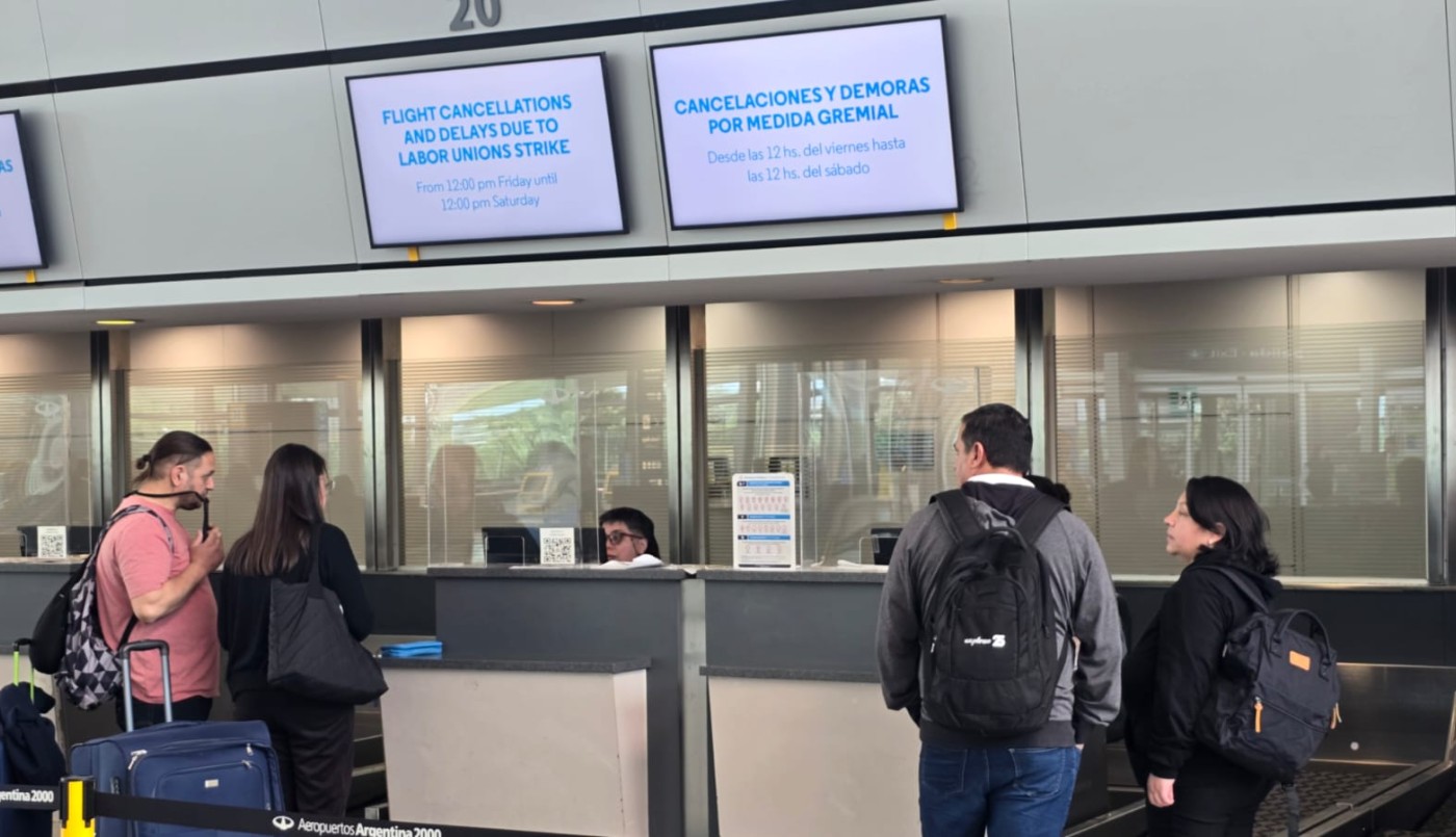 Gremios aeronáuticos de paro por 24 horas: cómo afecta a Córdoba | Córdoba
