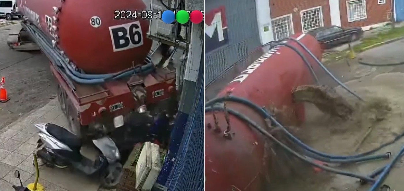 Video: un camión, un vuelco ... un desastre | VIDEOS TFN CORDOBA