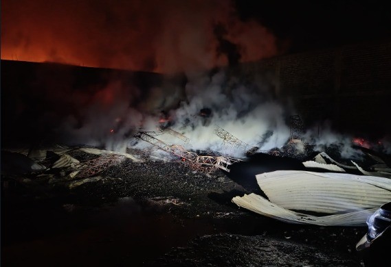 Córdoba: así quedó el depósito de maderas que se incendió en barrio San Jorge | Córdoba