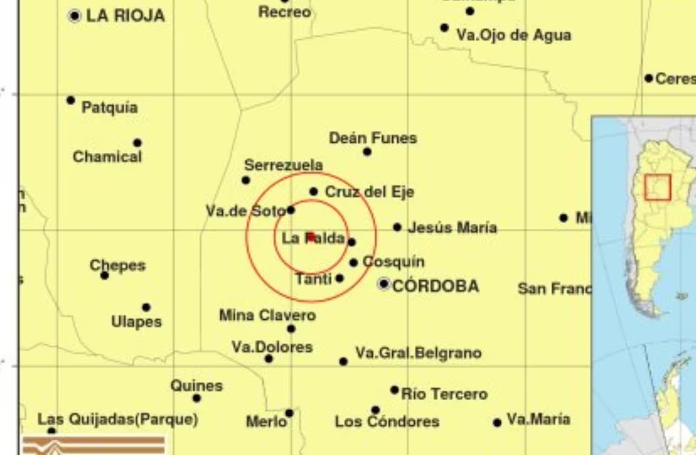Cuántos temblores hubo en lo que va del 2024 en Córdoba | Córdoba