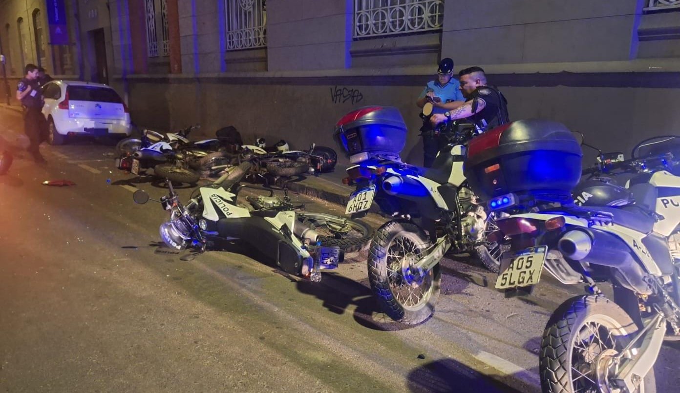 Manejaba alcoholizado, embistió a cuatro policías e hirió a dos efectivos | Córdoba