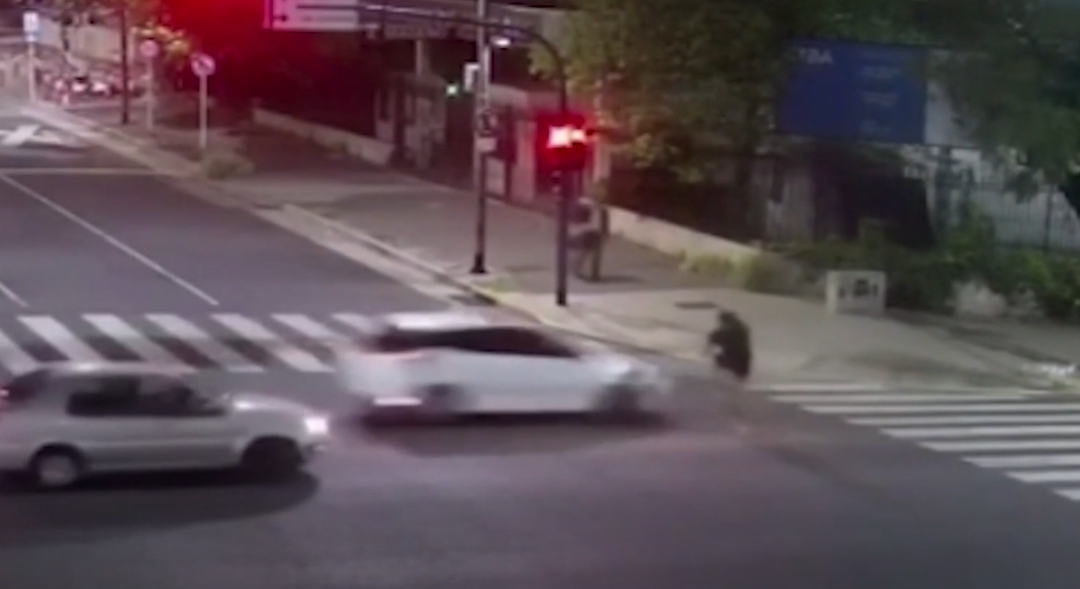 Ciclista pasó en rojo en una avenida y terminó atropellado | VIDEOS TFN CORDOBA