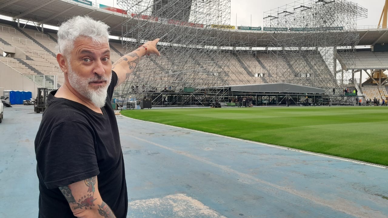 Así se ven los preparativos de show de Paul McCartney en Córdoba | Espectáculos