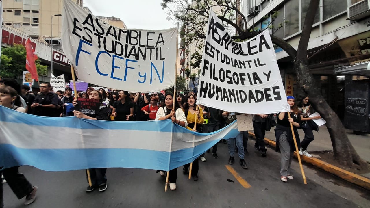 Movimiento estudiantil en Córdoba por el conflicto universitario | Córdoba