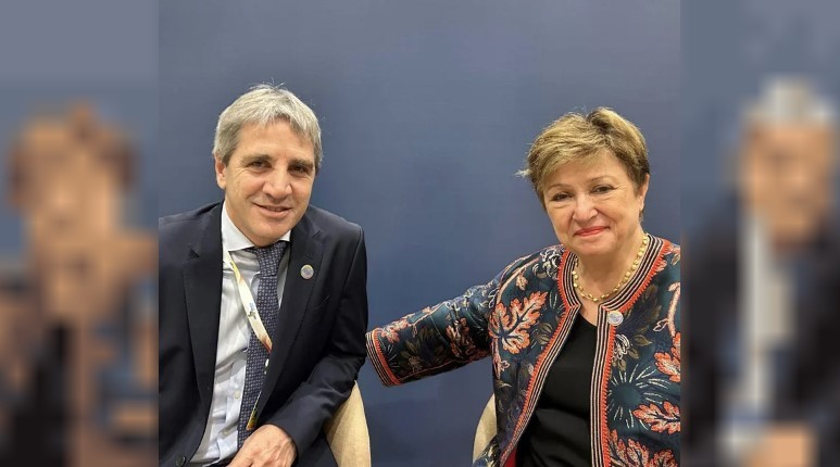 "Muy buena reunión con Caputo", dijo la titular del FMI | Actualidad