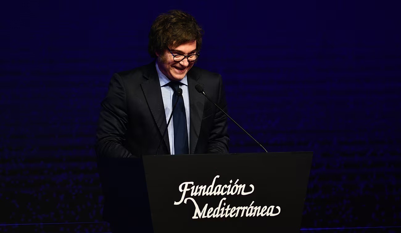 Javier Milei llegó a Córdoba para celebrar el aniversario 47 de la Fundación Mediterránea | Córdoba